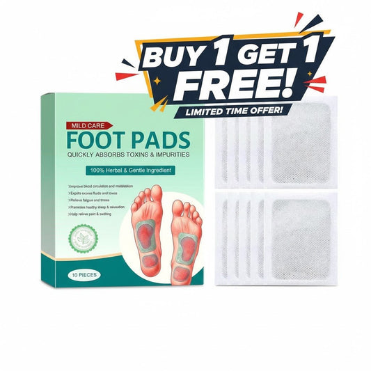 Premium Detox Foot Patches (Pack of 10) 𝘽𝙪𝙮 1 𝙂𝙚𝙩 1 𝙁𝙧𝙚𝙚 𝙊𝙛𝙛𝙚𝙧